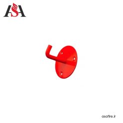 بست پایه کپسول آتش نشانی co2 قرمز