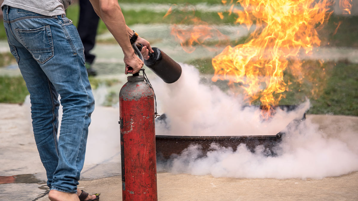 کاربرد کپسول آتش نشانی پودر و گاز چیست؟