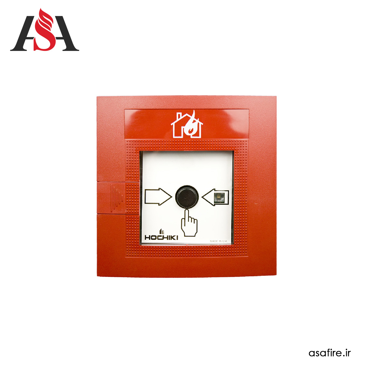 شستی اعلام حریق آدرسپذیر Hochiki مدل BGU-E(PS)