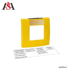 باکس شستی اعلام حریق سایز بزرگ با شیشه، زرد (مشابه RAL 1021) مدل 704902