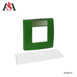 باکس شستی اعلام حریق سایز بزرگ با شیشه، سبز (مشابه RAL6002) 704904