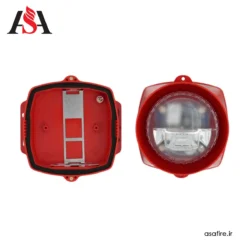 آژیر فلاشر اعلام حریق اعلام آدرس پذیر GENT مدل S3-S-VAD-HPR-R