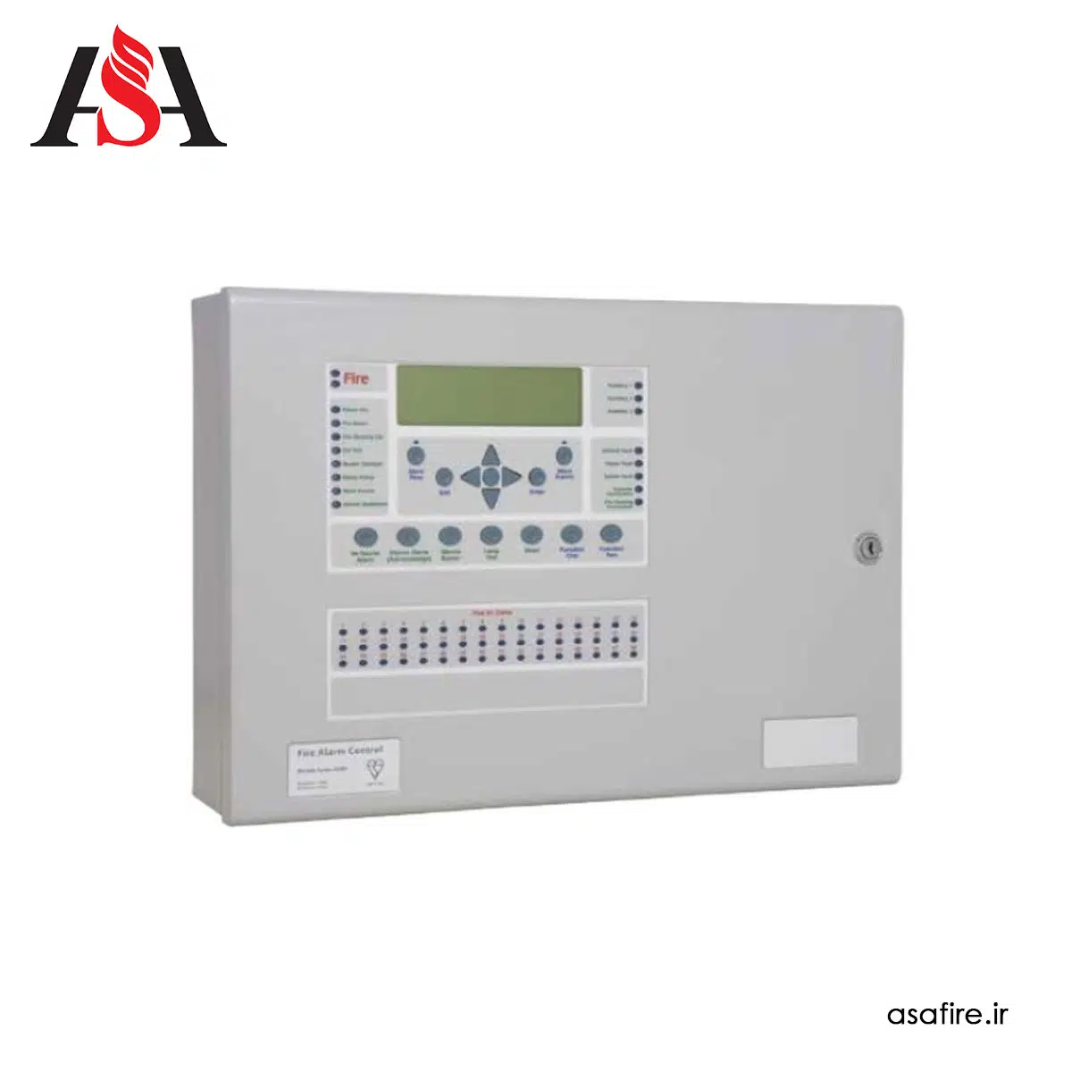 مرکز اعلام حریق 4 لوپ آدرس پذیر Kentec مدل ENH6348403